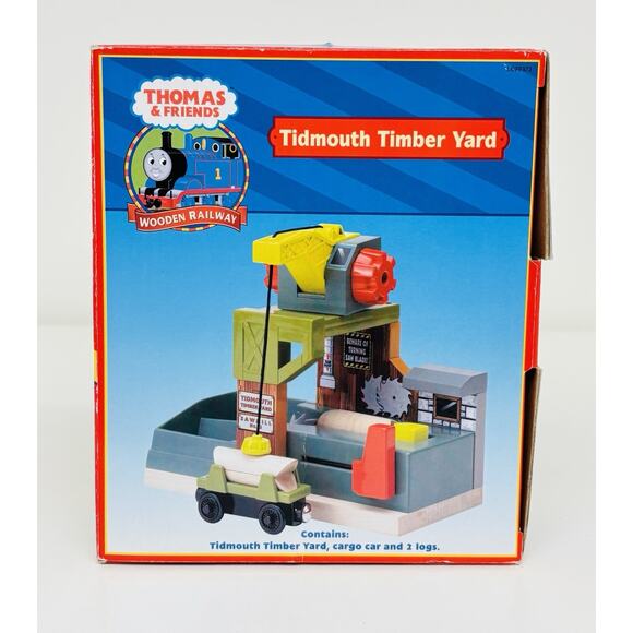 Tidmouth Timber Yard Thomas & Friends Wooden Railway LC99372 Complete w/ Box - Picture 12 of 13
